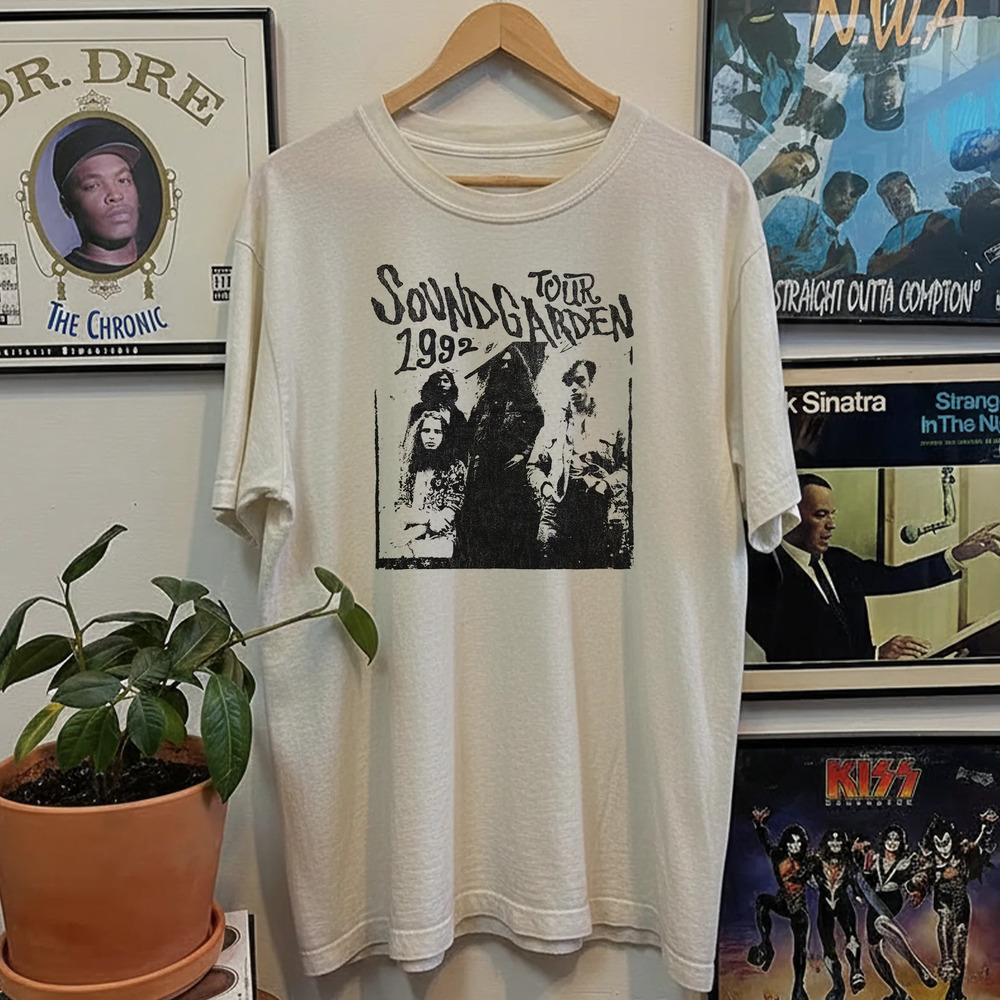 1992 Soundgarden Tour , White Tee